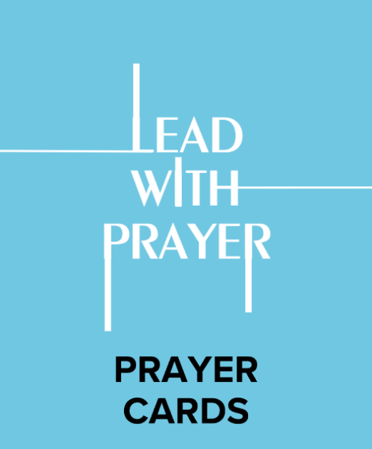 Lead With Prayer Prayer Cards book cover